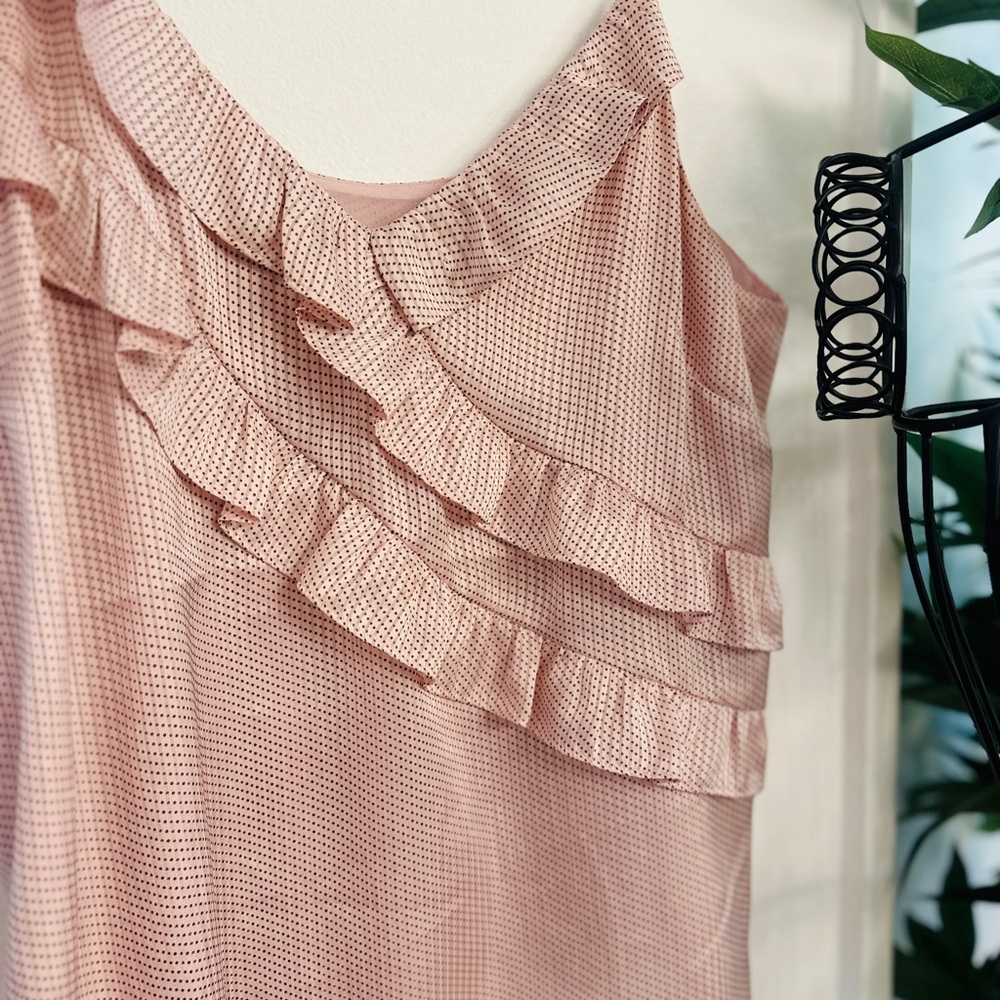 Express Blush Ruffled Camisole - Picture 3 of 4